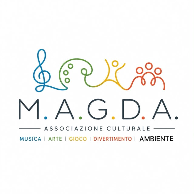 Logo M.A.G.D.A. Associazione Culturale — Musica, Arte, Gioco, Divertimento, Ambiente